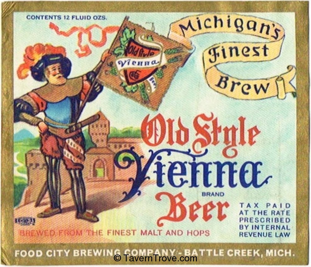 Old Style Vienna Beer