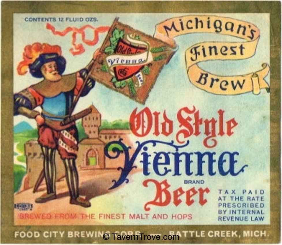 Old Style Vienna Beer