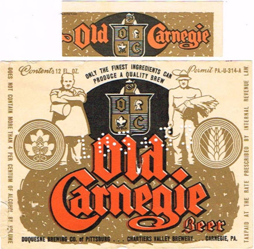 Old Carnegie Beer