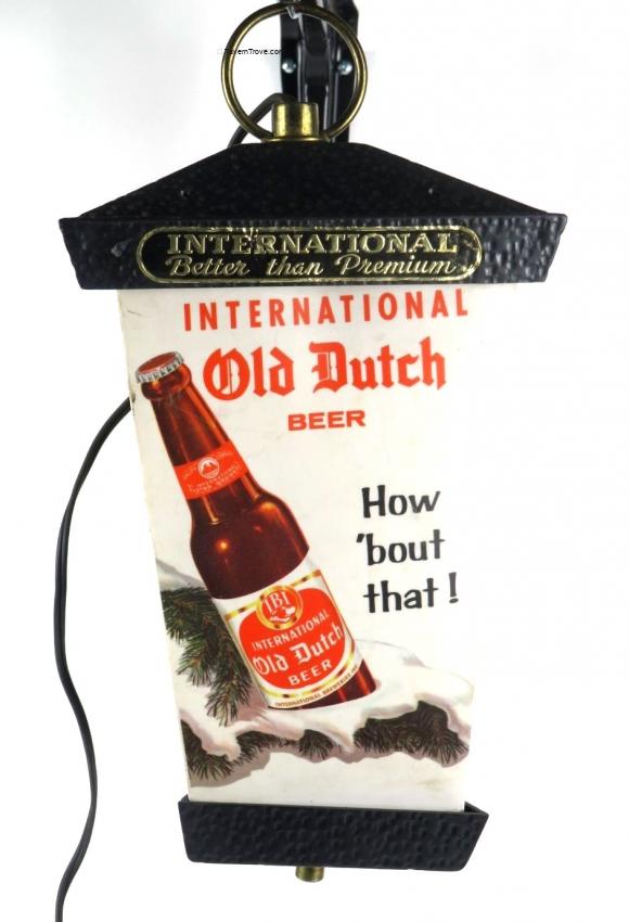 Old Dutch Beer Hanging Light