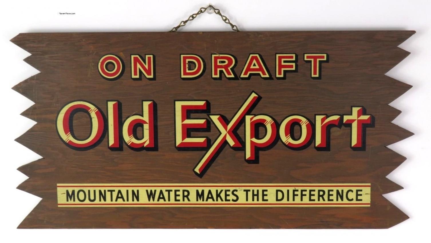 Old Export (No Beer) On Draft