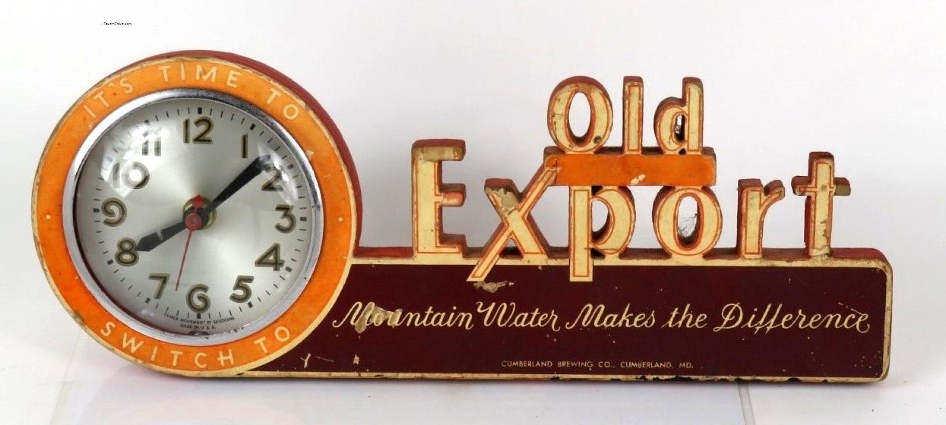 Old Export Beer Clock