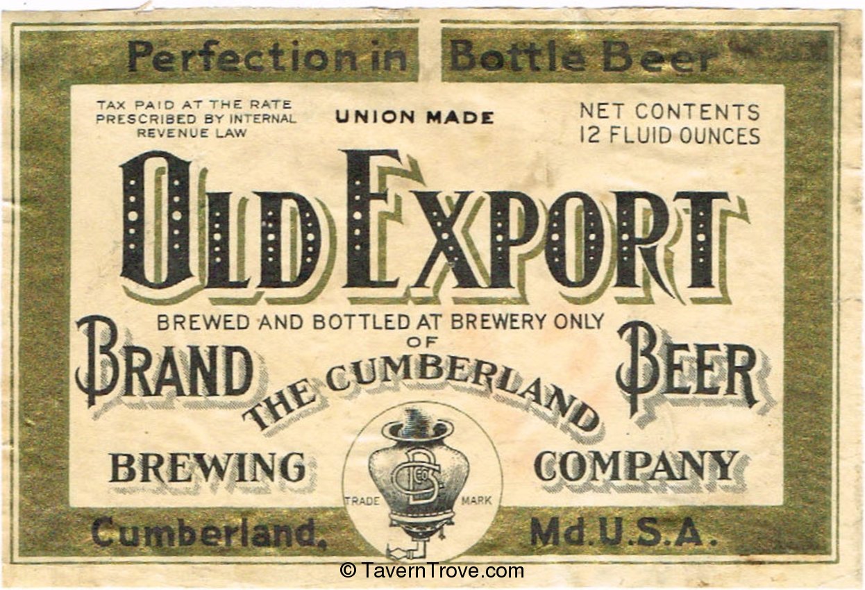 Old Export Brand Beer