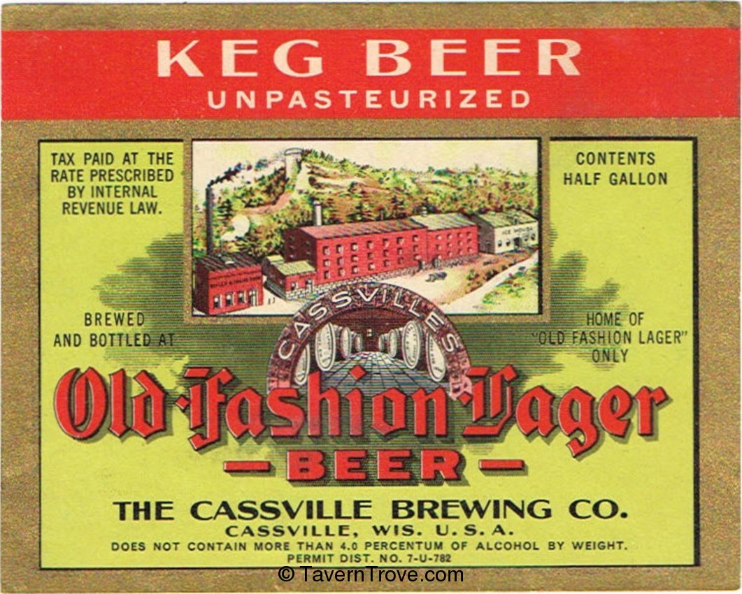 Old Fashion Lager Beer