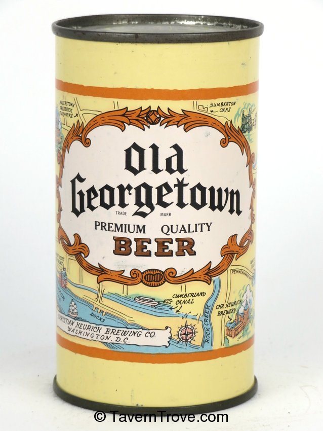 Item #15967 1950 Old Georgetown Beer Flat Top Can 106-16