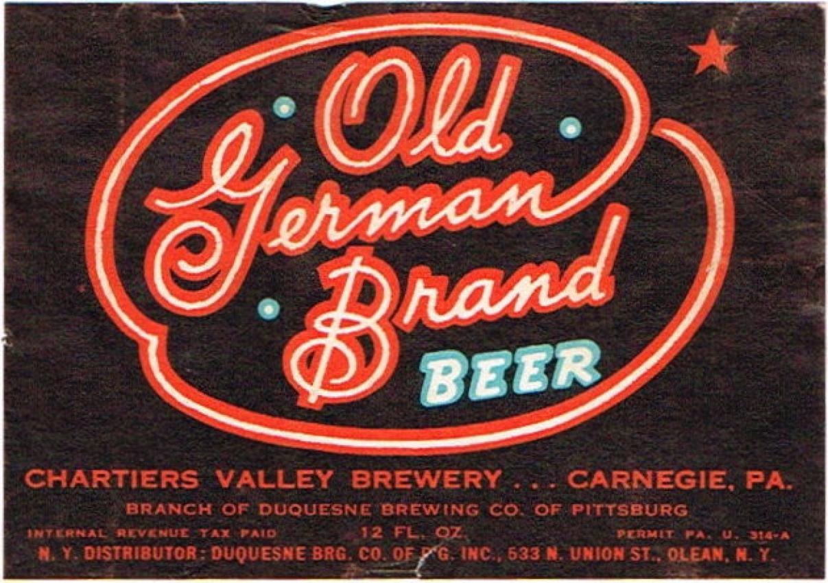 Old German Brand  Beer