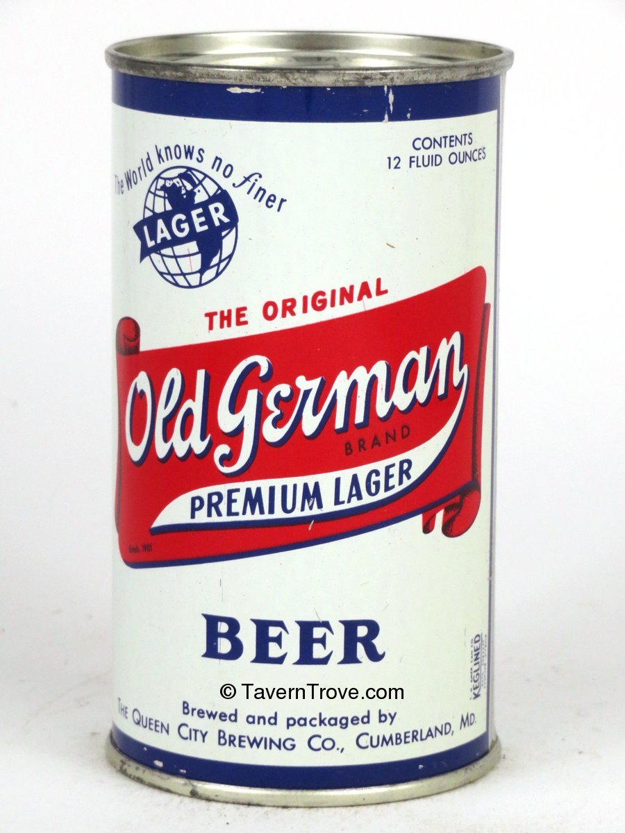 Item #15107 1959 Old German Premium Lager Beer Flat Top Can 106-31