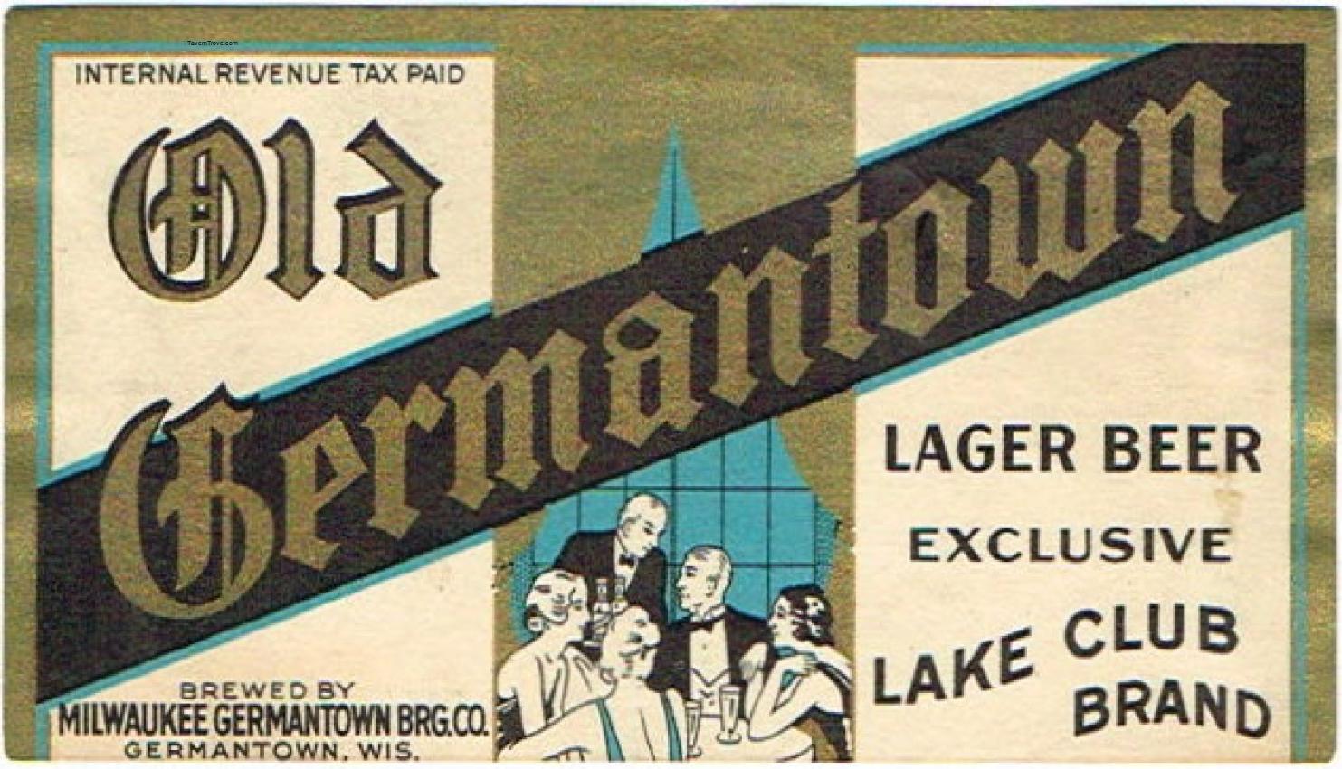 Old Germantown Lager Beer