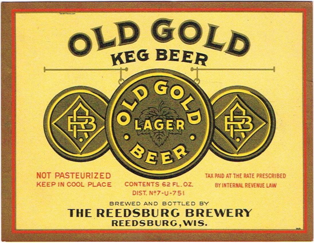 Old Gold Keg Beer