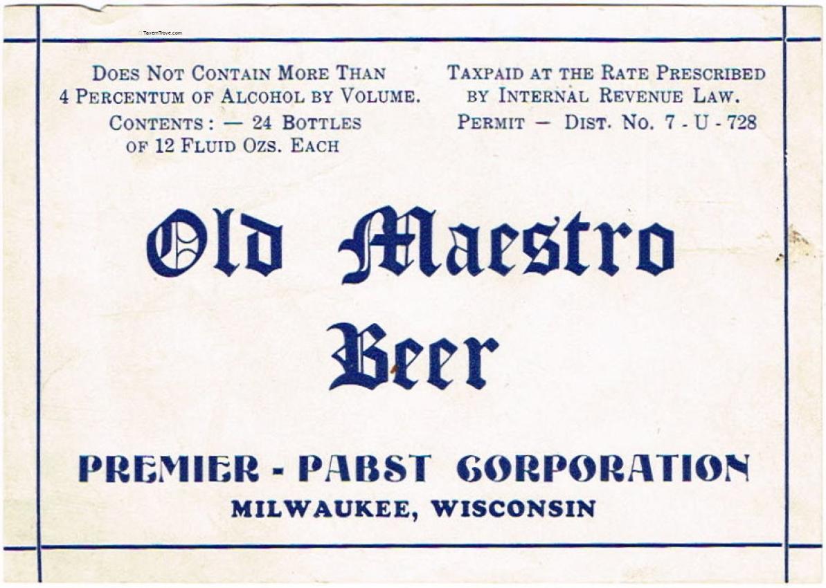 Old Maestro Beer