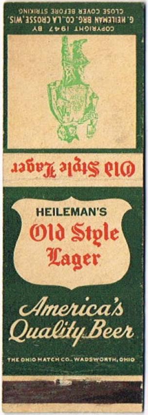 Old Style Lager Beer Dupe