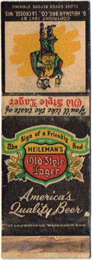 Old Style Lager Beer Dupe