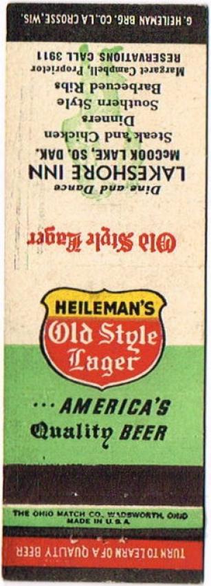 Old Style Lager Beer Dupe