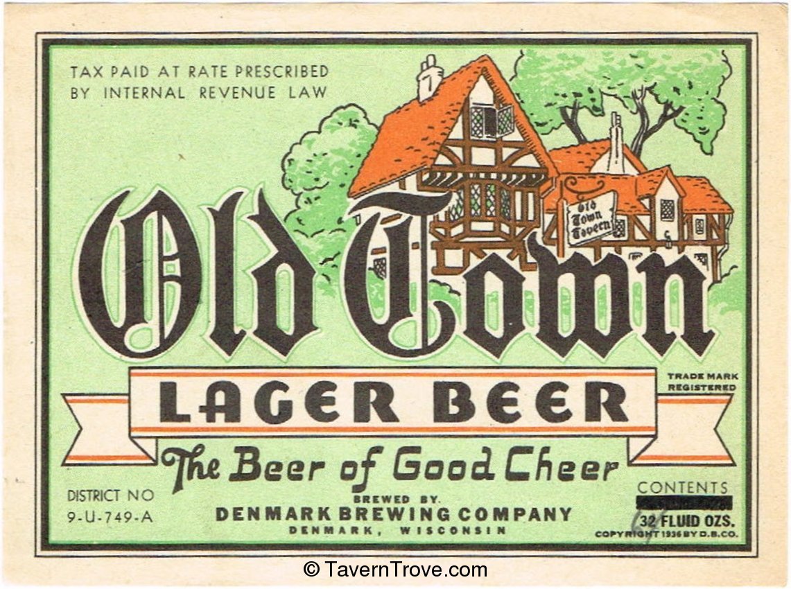 Old Town Lager Beer