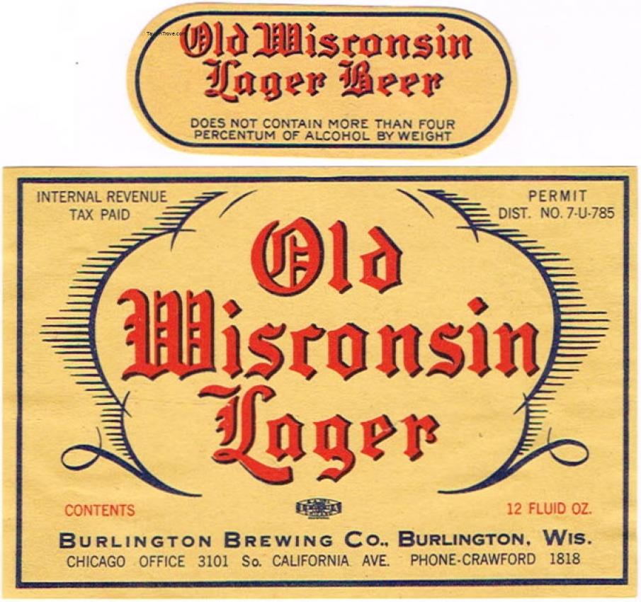 Old Wisconsin Lager Beer