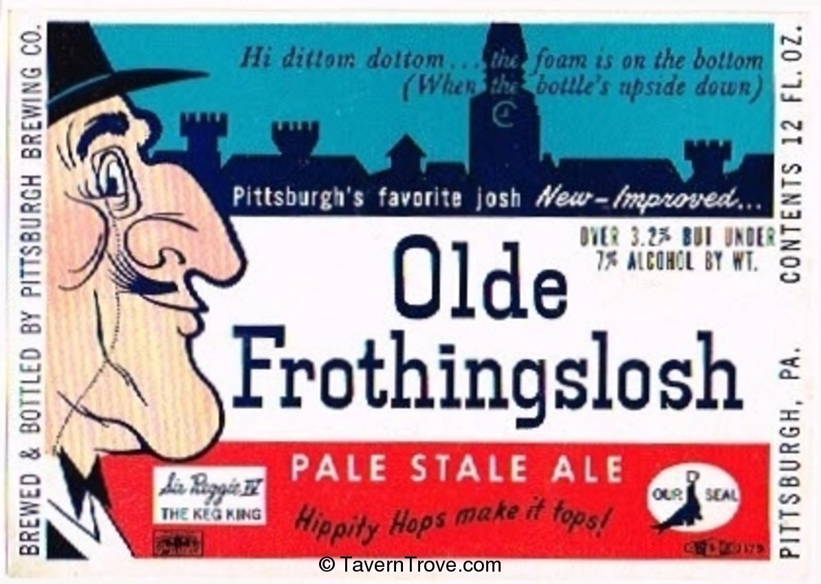 Olde Frothingslosh Pale Stale Ale