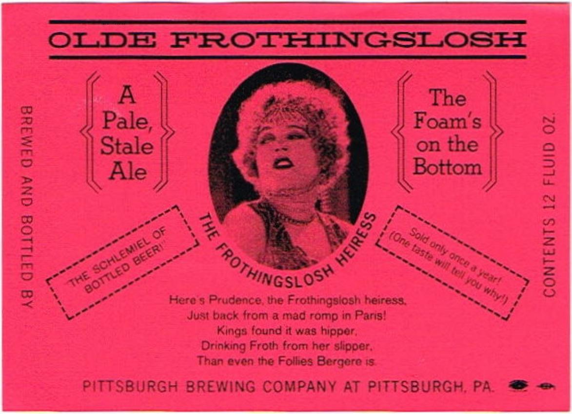 Olde Frothingslosh Pale Stale Ale