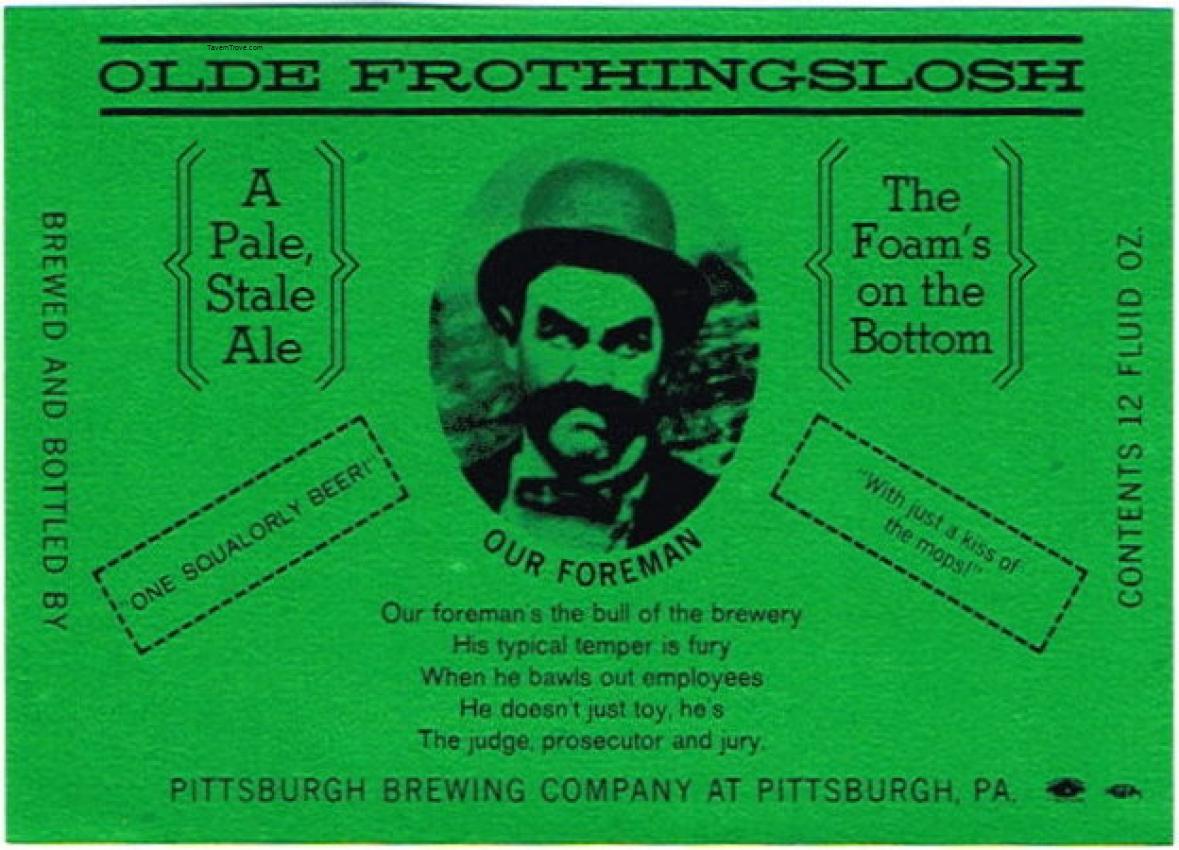 Olde Frothingslosh Pale Stale Ale