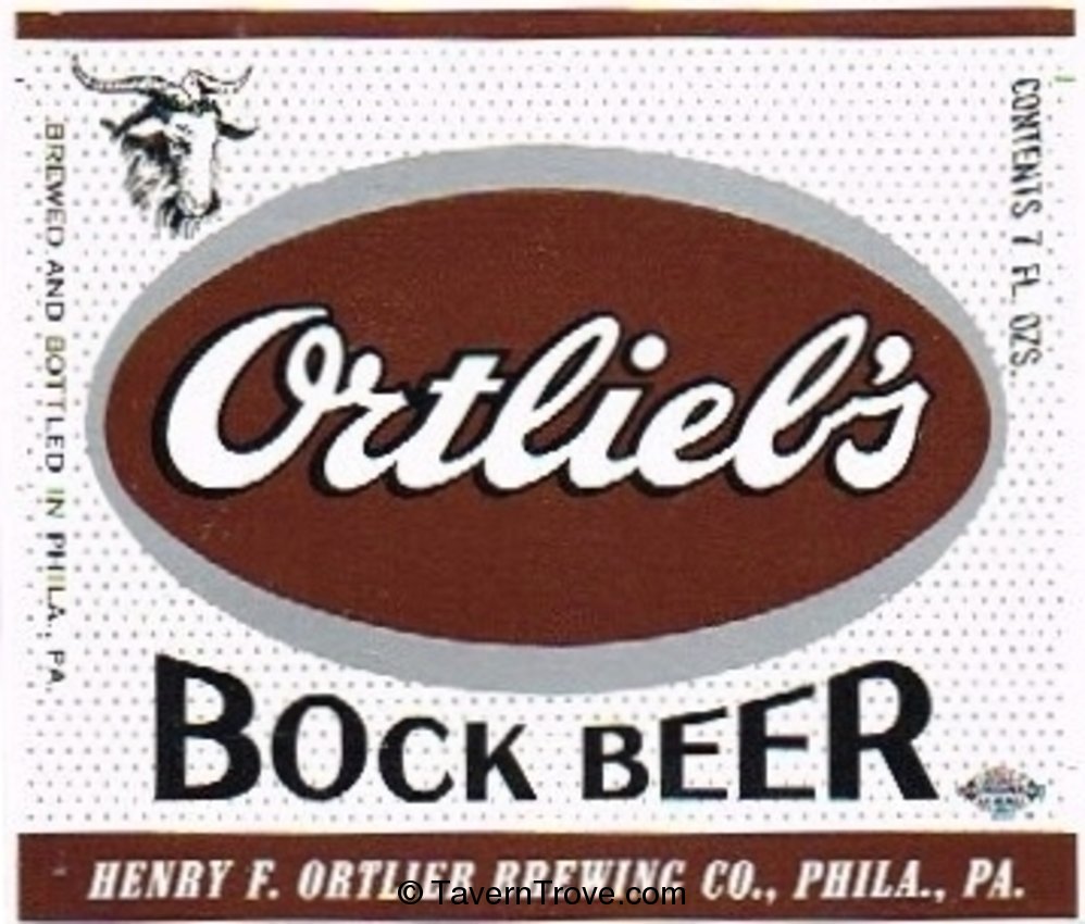 Ortlieb's Bock Beer 