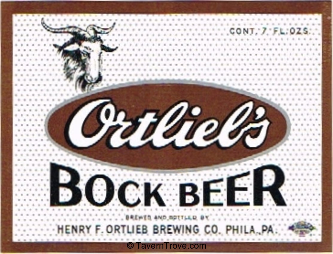 Ortlieb's Bock Beer