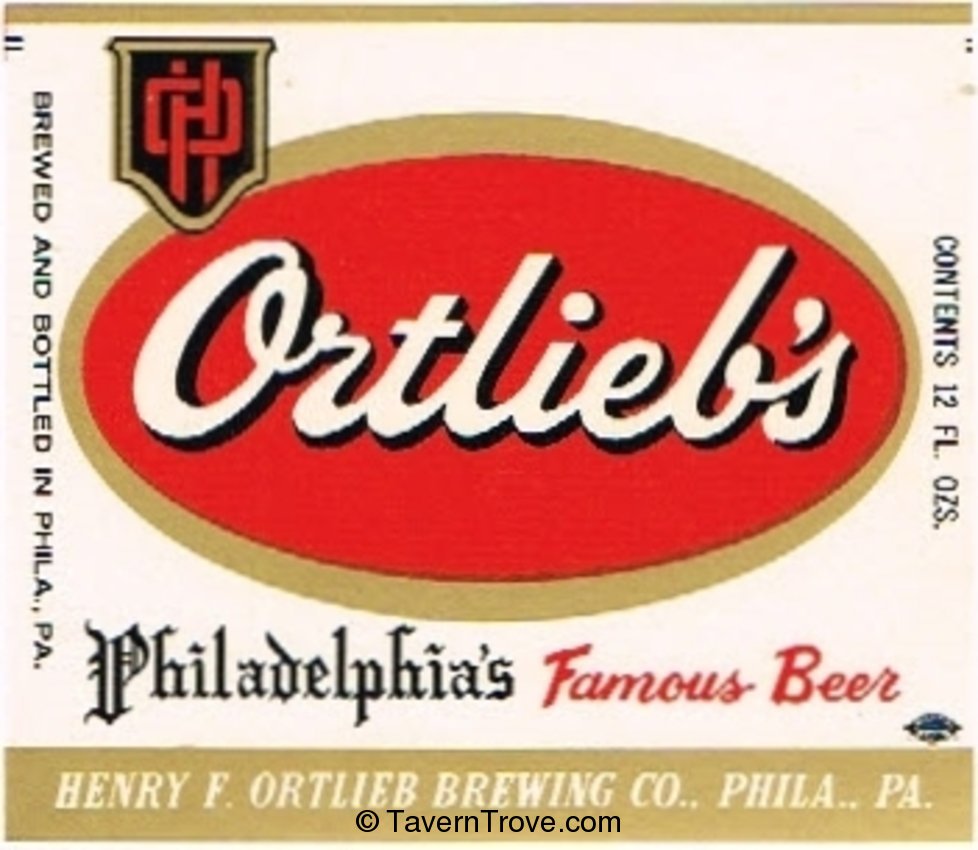 Ortlieb's Famous Beer 