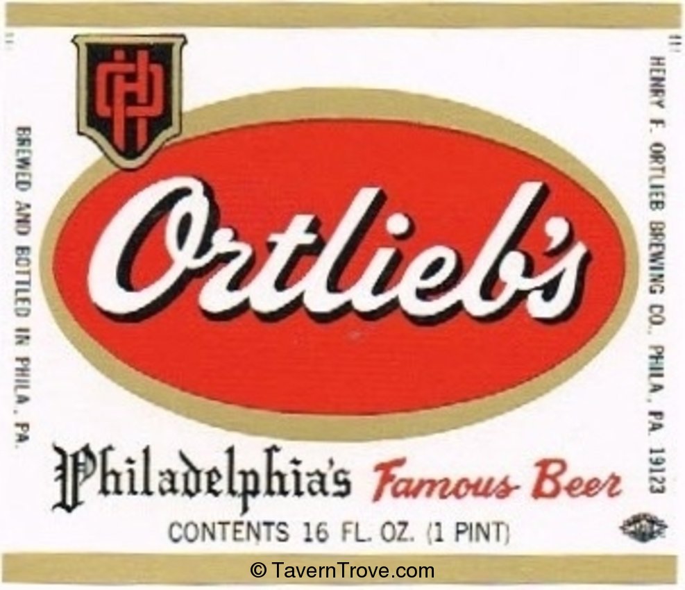 Ortlieb's Famous Beer 