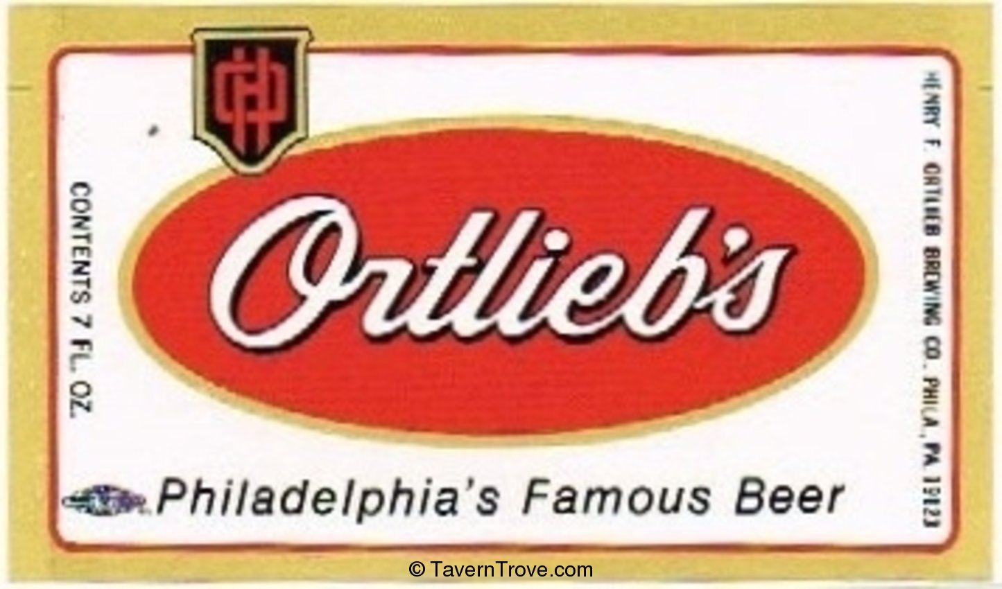 Ortlieb's Famous Beer 