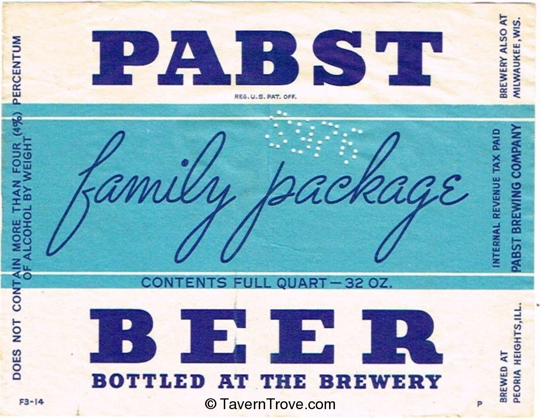 Pabst Beer 