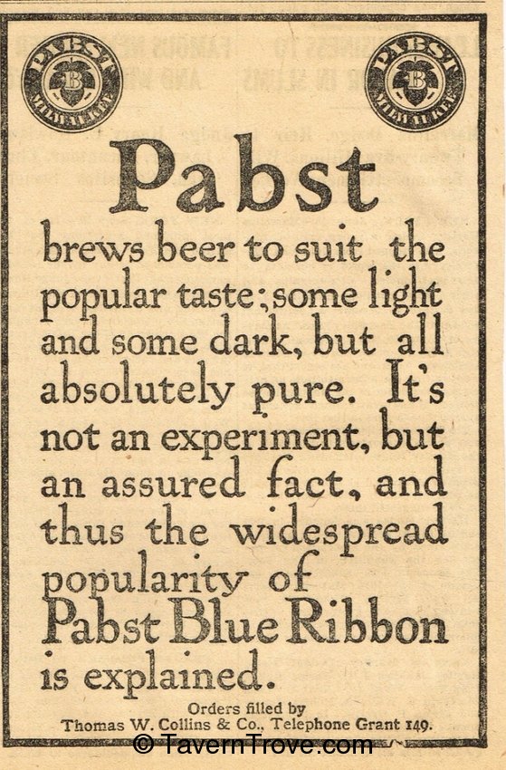 Pabst Beer