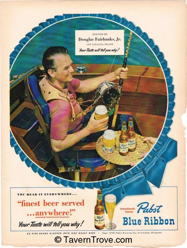 Pabst Blue Ribbon Beer Endorsement