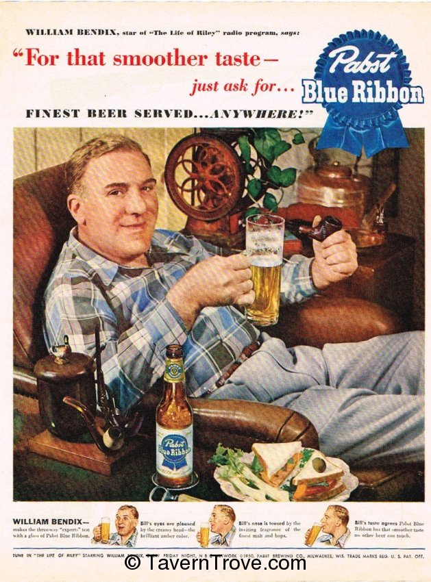 Pabst Blue Ribbon Beer Endorsement