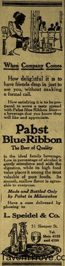 Pabst Blue Ribbon Beer