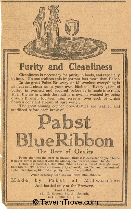 Pabst Blue Ribbon Beer