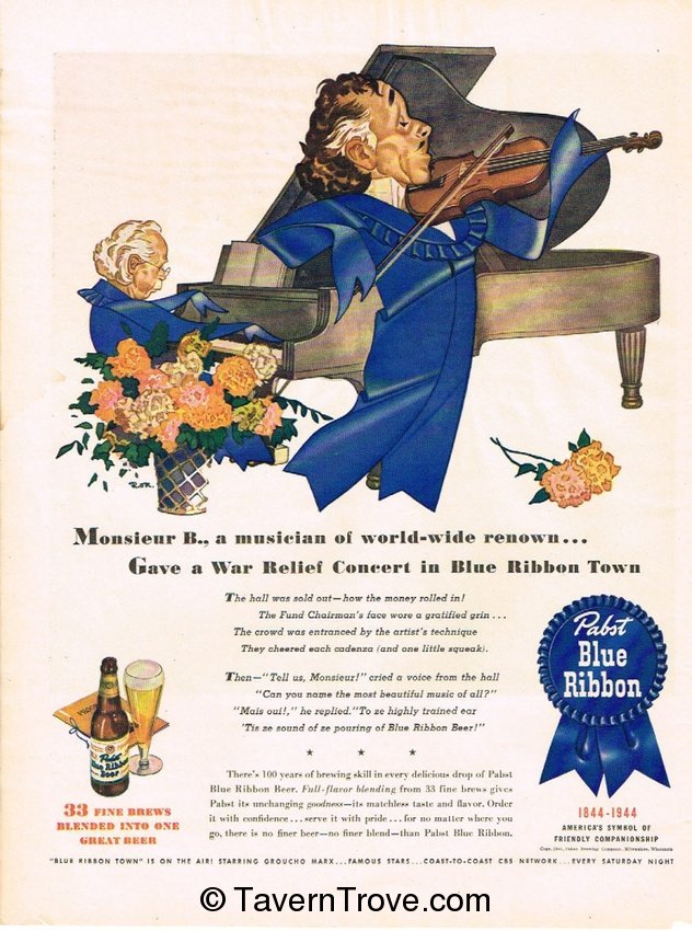 Pabst Blue Ribbon Beer