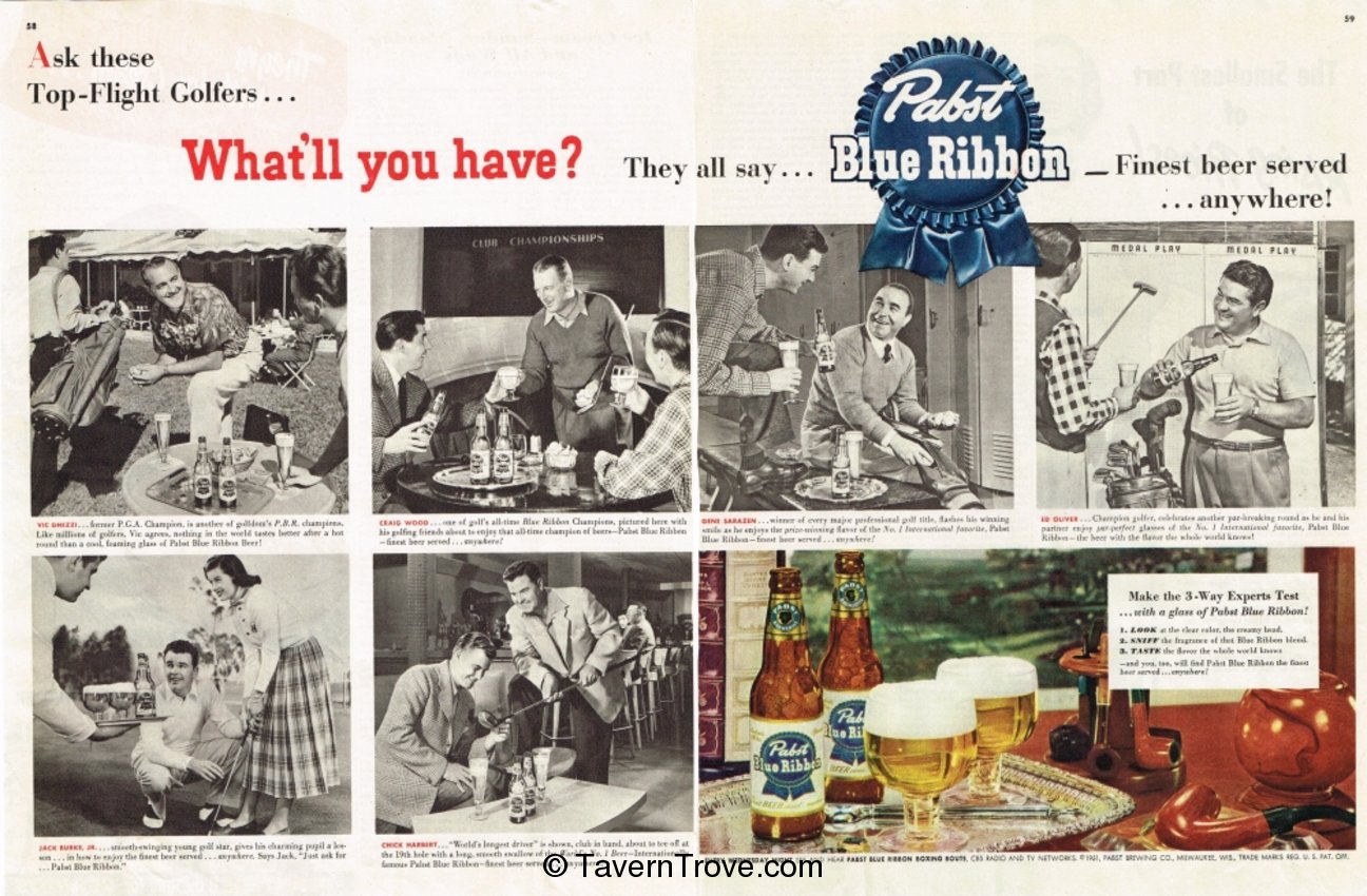 Pabst Blue Ribbon Beer