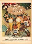 Pabst Blue Ribbon Beer