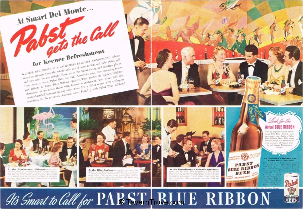 Pabst Blue Ribbon Beer