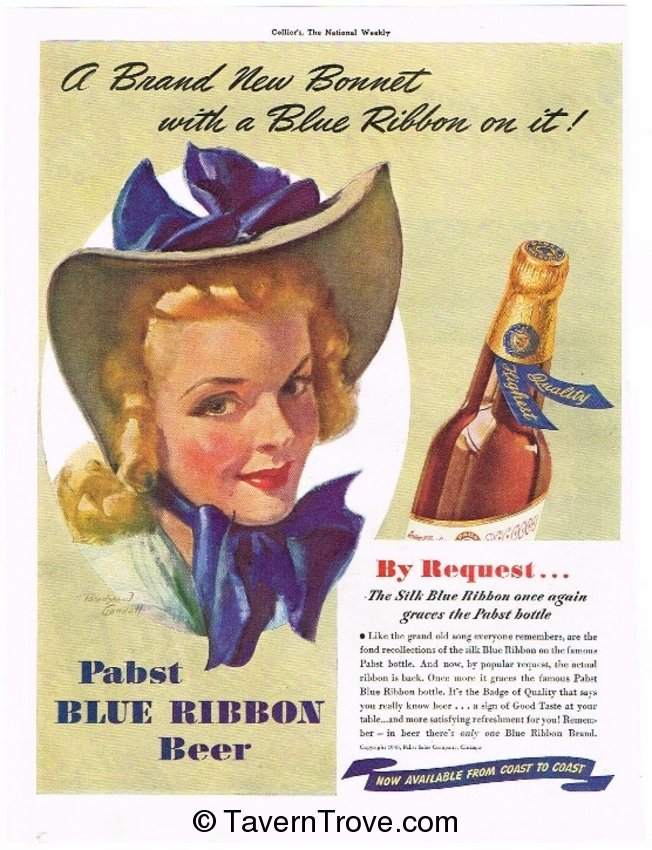 Pabst Blue Ribbon Beer