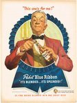 Pabst Blue Ribbon Beer splendid