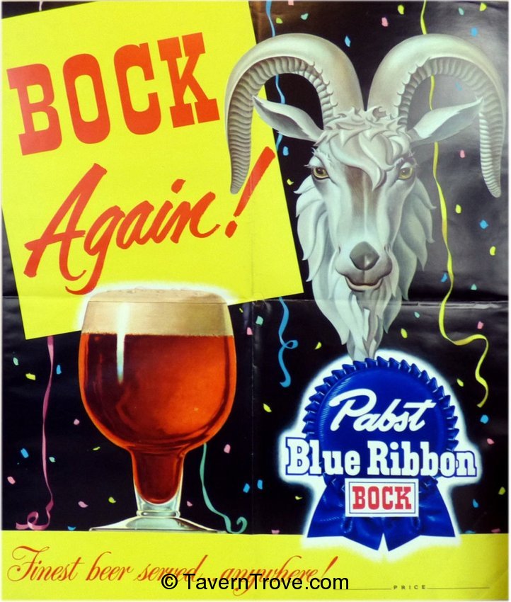 Pabst Blue Ribbon Bock Beer