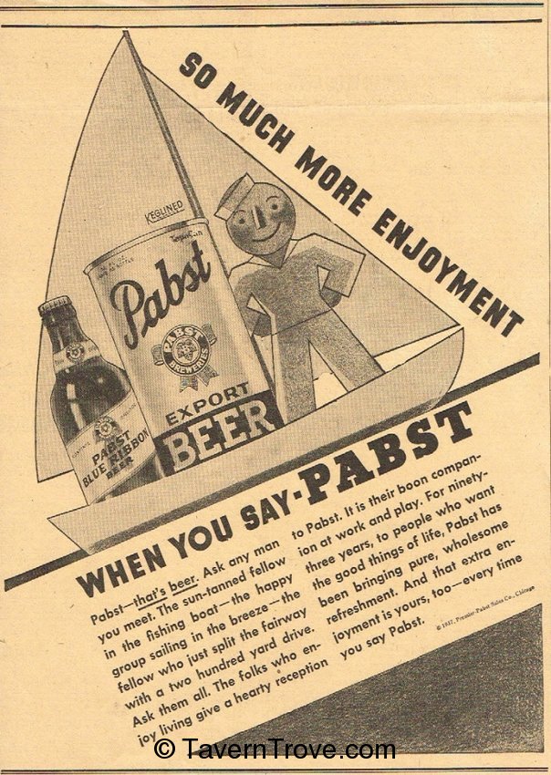 Pabst Export Beer