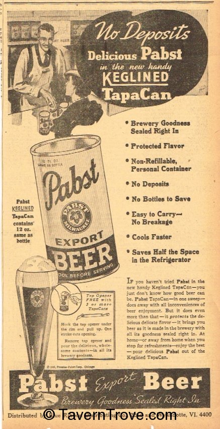 Pabst Export Beer