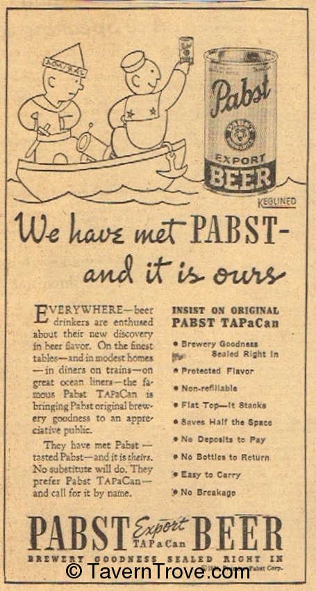 Pabst Export Beer