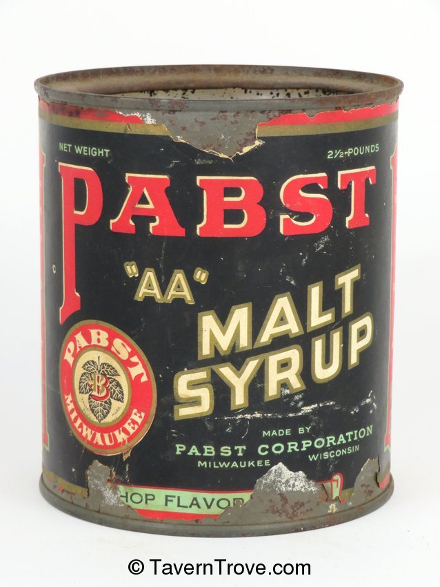 Pabst AA Malt Syrup