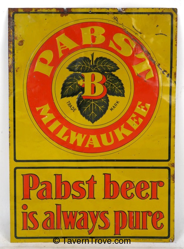 Pabst Beer Is Always Pure