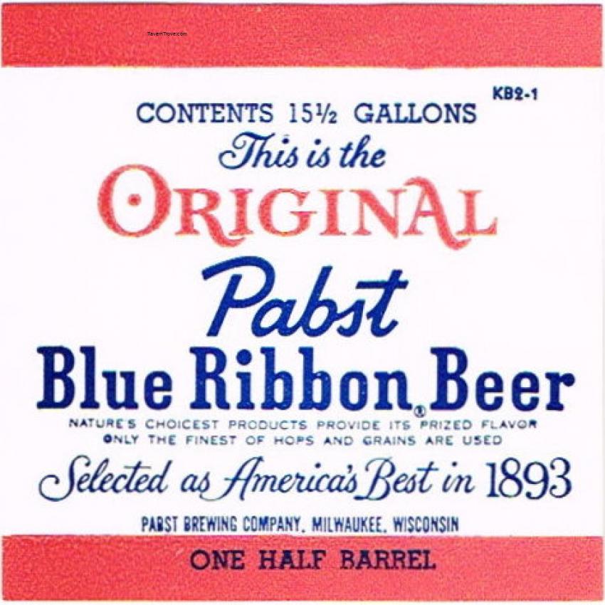 Pabst Blue Ribbon Beer