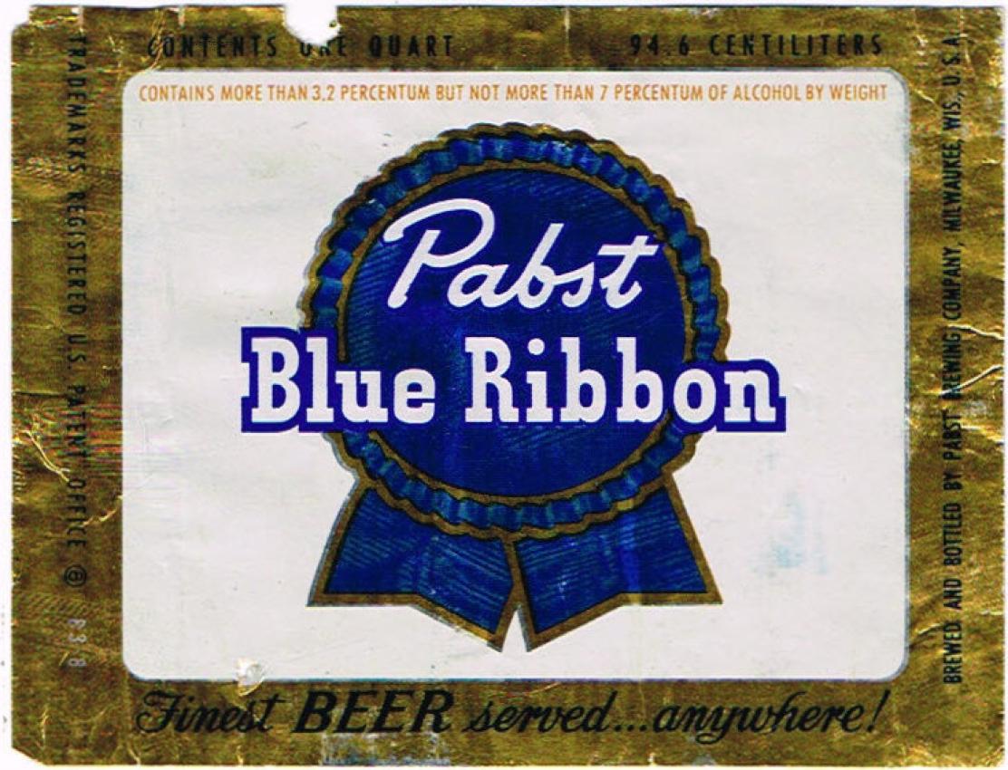 Pabst Blue Ribbon Beer