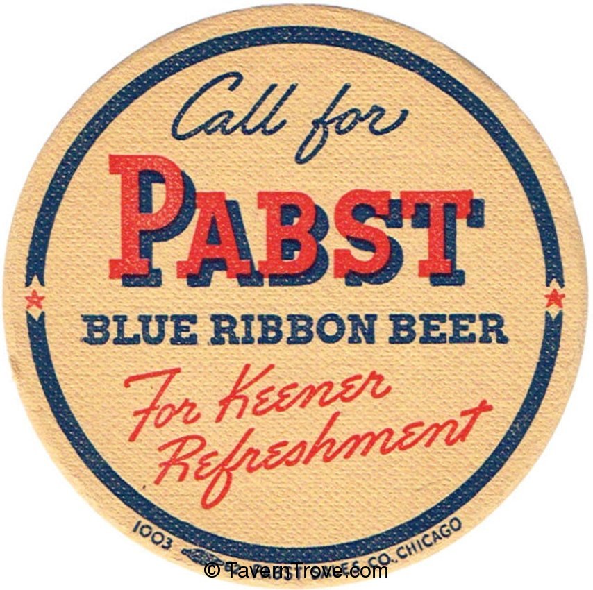 Pabst Blue Ribbon Beer