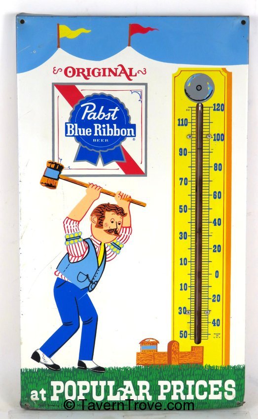 Pabst Blue Ribbon Beer (high-striker game)