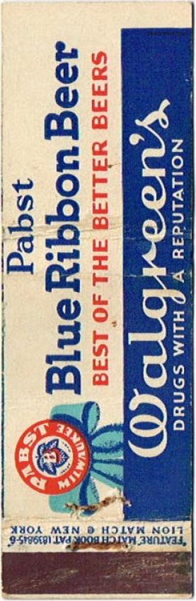 Pabst Blue Ribbon Beer Dupe